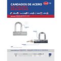 Candado de máxima seguridad tipo gancho largo 109 mm, llave estándar Lock