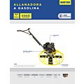 Allanadora a gasolina con motor de 4 tiempos 6.5 HP Surtek