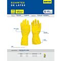 Guantes de látex con forro interno de algodón G Surtek
