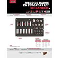 Juego de dados en pulgadas cuadro de 1/2", 32 piezas Urrea