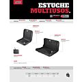 Estuche multiusos de lona 48 cm x 23 cm x 10 cm Urrea
