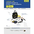 Juego combinado de herramienta para jardinería, con bolsa 8 piezas Surtek