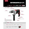 Rotomartillo 1/2" 850 W 120 V Urrea