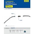 Conector para cadena tipo bola #6, 100 piezas Surtek