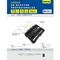 Juego de exactos con mango de aluminio, 11 piezas Surtek