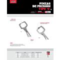 Pinza de presión de 18" ajustable tipo "C" Urrea