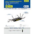 Multiherramienta para bicicleta 10 en 1 Surtek