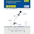 Desbrozadora a gasolina 16.3" 26 cc Surtek