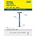 Bomba de aire con cilindro metálico 22" Foy