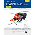 Juego automotriz combinado, 7 piezas con caja plástica CPS20 Surtek