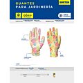 Guantes para jardinería de nailon talla M Surtek