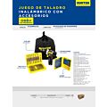 Juego combinado de herramienta de taladro con accesorios, 4 piezas Surtek