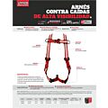 Arnés contra caídas alta visibilidad, talla 40-44 Urrea