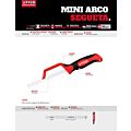 Mini arco de segueta 12" Urrea
