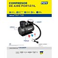 Compresor de aire 250 PSI 12 V Foy