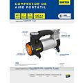 Compresor de aire 150 PSI 12 V Surtek