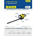 Cortasetos a gasolina 26 cc Surtek