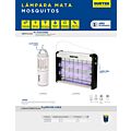 Lámpara de LED mata mosquitos 20 W Surtek
