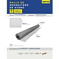 Malla para mosquitero de acero galvanizado 0.92 x 11 m Surtek