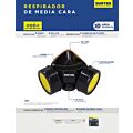 Mascarilla respirador 2 filtros Surtek