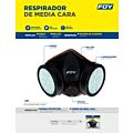 Mascarilla respirador 2 filtros Foy