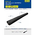 Rollo de malla sombra color negro 25 m x 1.85 m Surtek