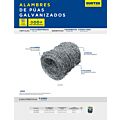 Alambre de púas calibre 12.5, 300 m, 30 kg Surtek