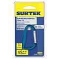 Paq c/12 Gancho rápido de aluminio 6 x 60 mm Surtek