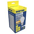 Lámpara de LED tipo bulbo A19, 11 W luz cálida Surtek