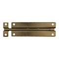 Pasador de sobreponer tipo barril acabado latón antiguo, 6 cm Lock