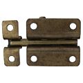 Pasador de sobreponer tipo barril acabado latón antiguo, 8 cm Lock