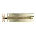 Pasador de sobreponer tipo barril acabado latón brillante, 6 cm Lock