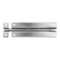 Pasador de sobreponer tipo barril acabado níquel satinado, 6 cm Lock