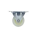 Rodaja de polipropileno blanca fija 2-1/2" Surtek